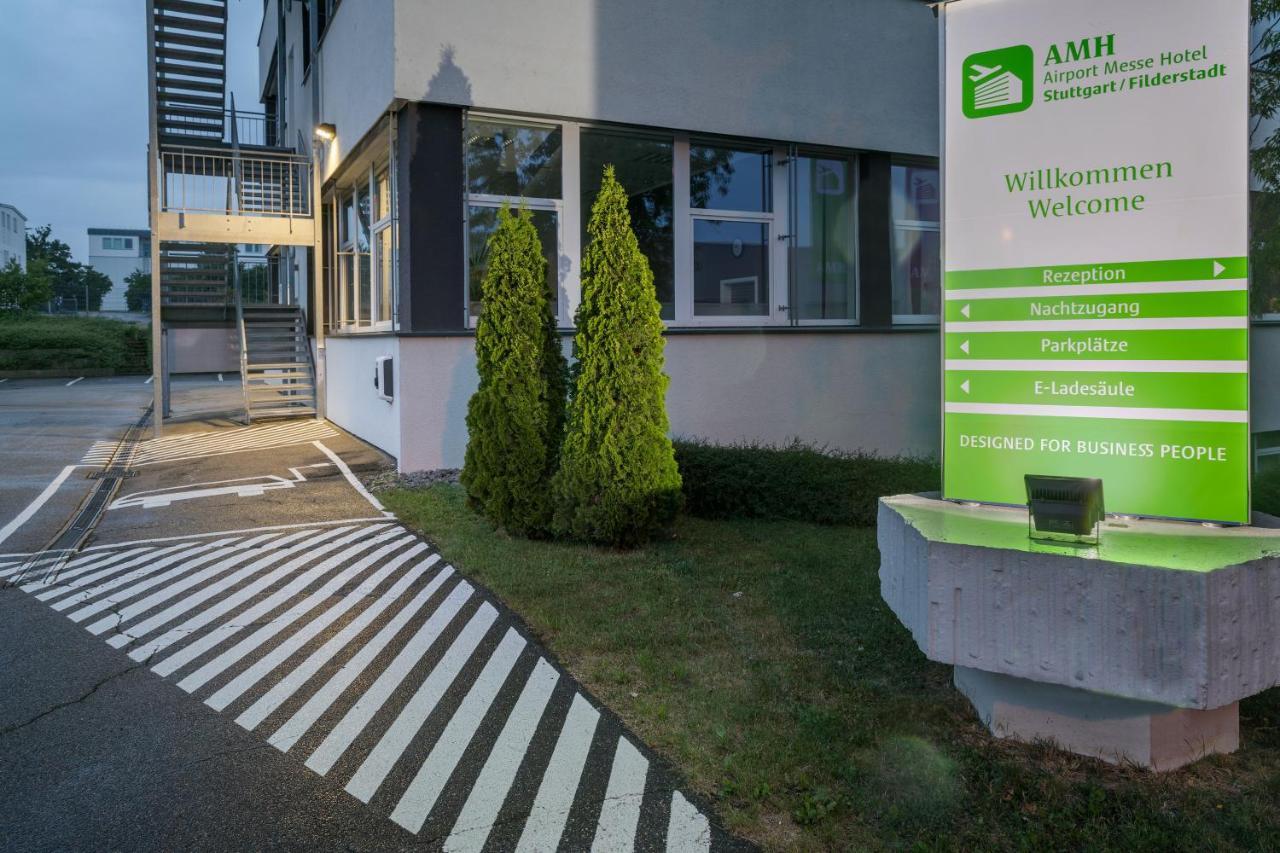 Amh Airport-Messe-Hotel Stuttgart Filderstadt Exterior foto